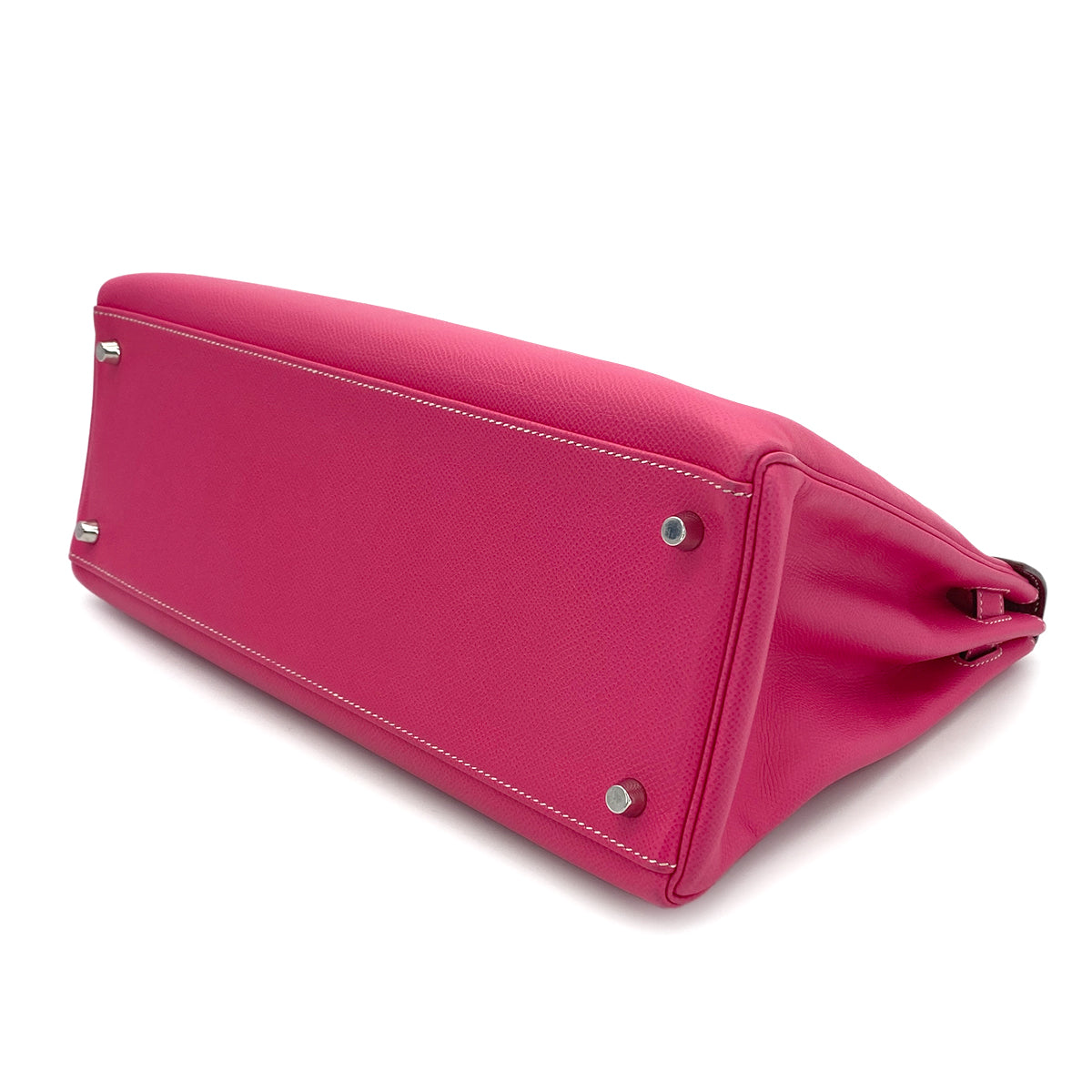 HERMES CANDY KELLY 35 ROSE TYRIEN TOSCA EPSOM HAND BAG □P SHW 90281430