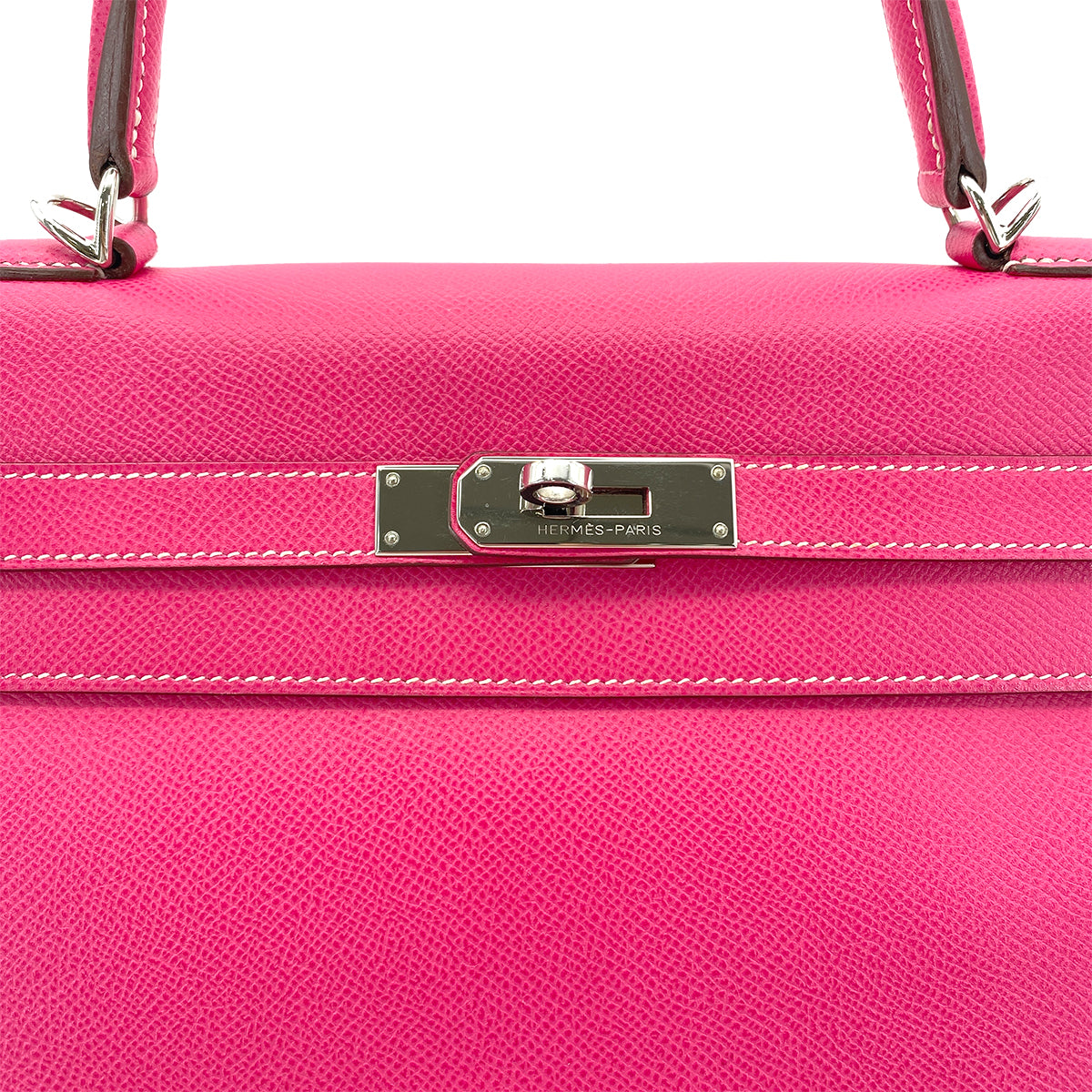 HERMES CANDY KELLY 35 ROSE TYRIEN TOSCA EPSOM HAND BAG □P SHW 90281430