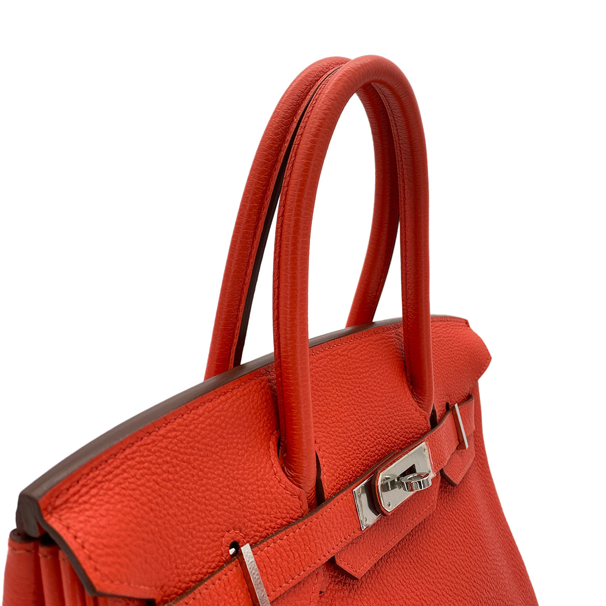 HERMES BIRKIN 30 CAPUCINE TOGO HAND BAG □O SHW 90281431