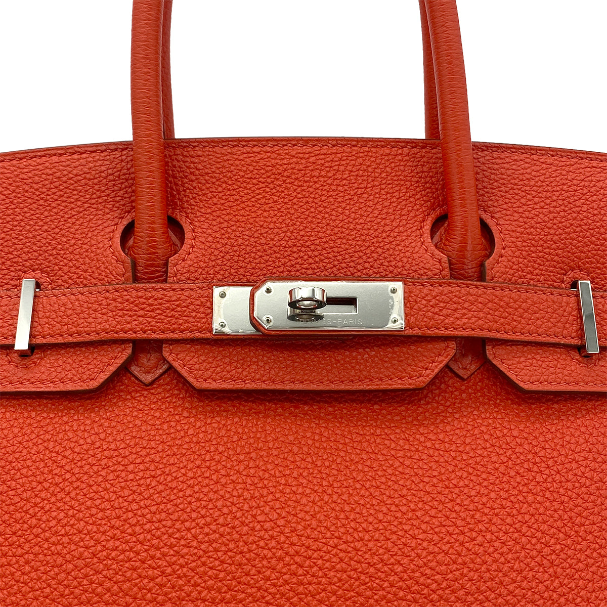 HERMES BIRKIN 30 CAPUCINE TOGO HAND BAG □O SHW 90281431