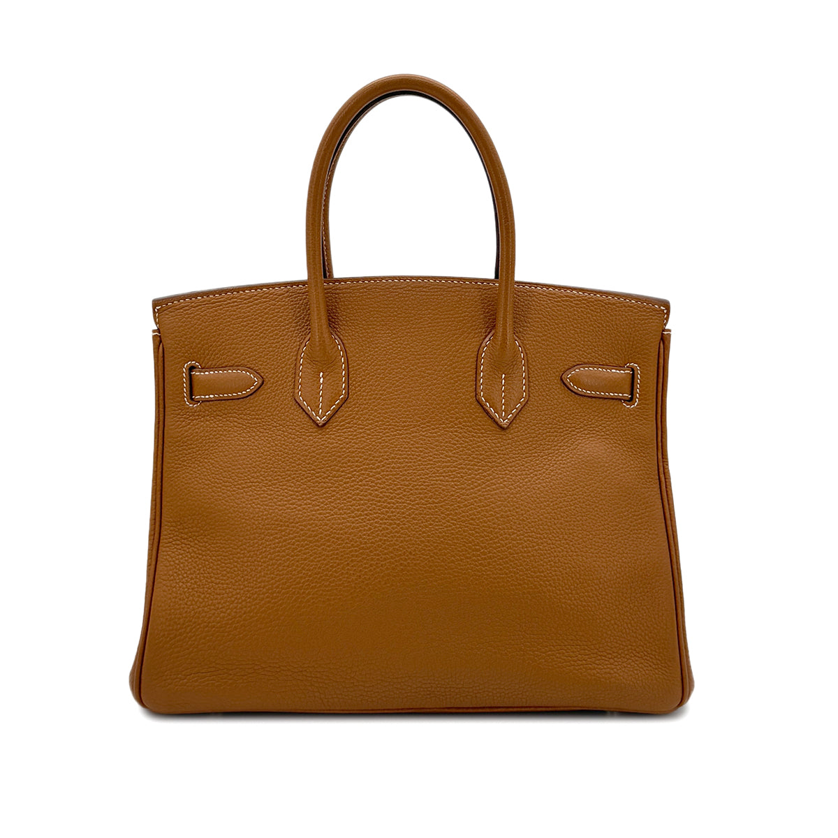 HERMES BIRKIN 30 GOLD TAURILLON CLEMENCE HAND BAG □I SHW 90281541