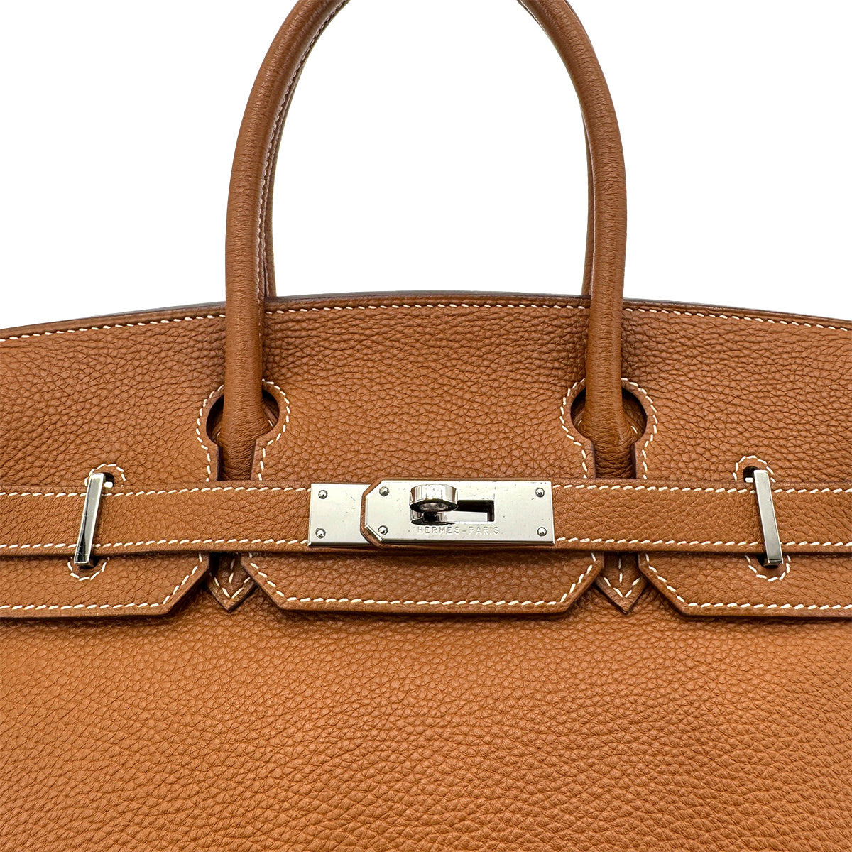 HERMES BIRKIN 30 GOLD TAURILLON CLEMENCE HAND BAG □I SHW 90281541