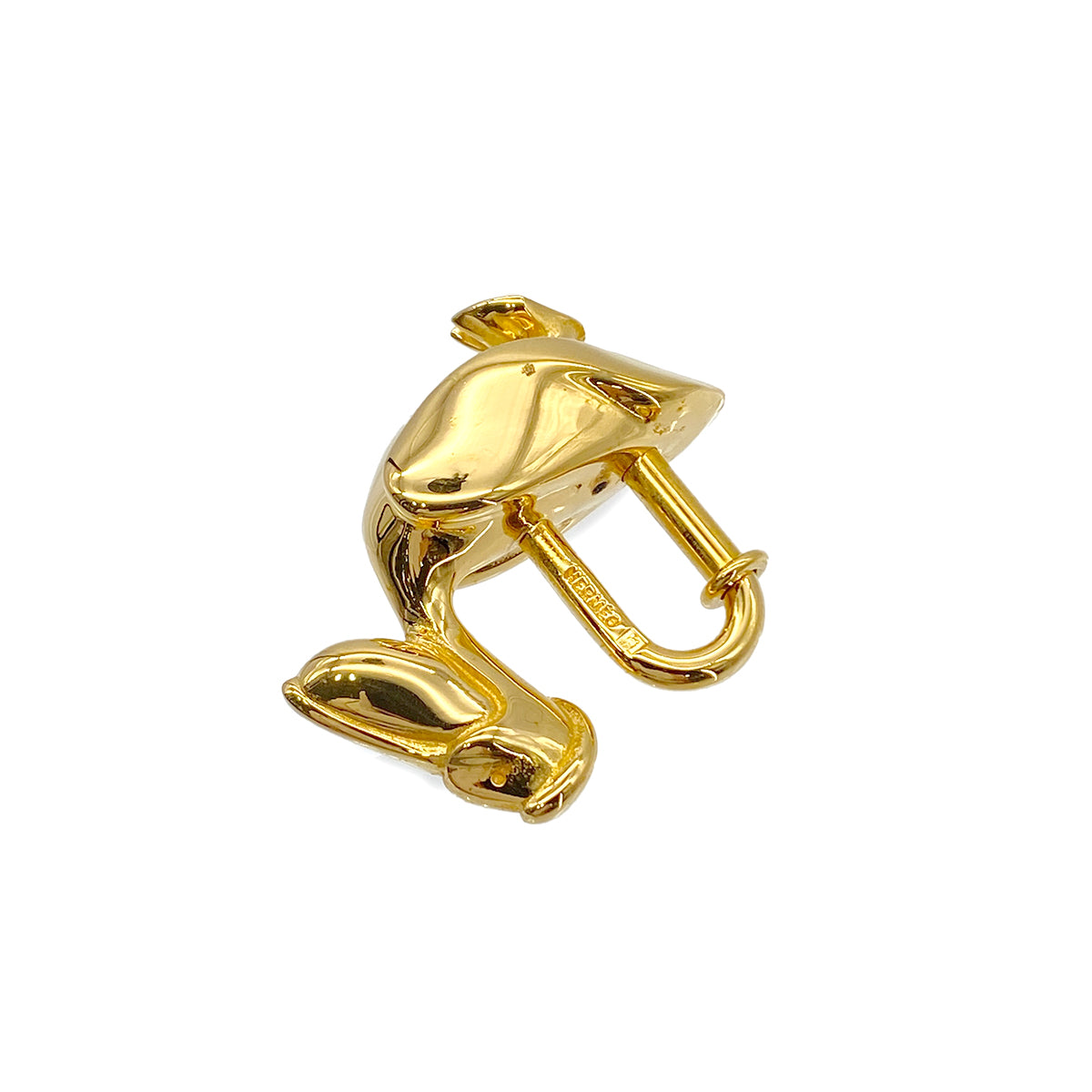 HERMES CADENA CHARM PELICAN 1992 DE LA MER GOLD ACCESSORY 90281548