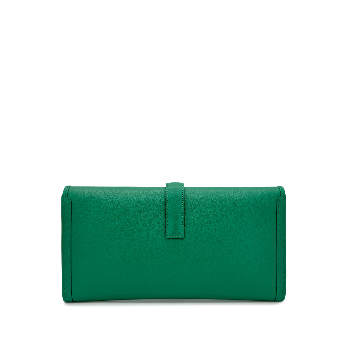 HERMES JIGE ELAN 29 VERT VERTIGO EVERCOLOR CLUTCH BAG A 90281818
