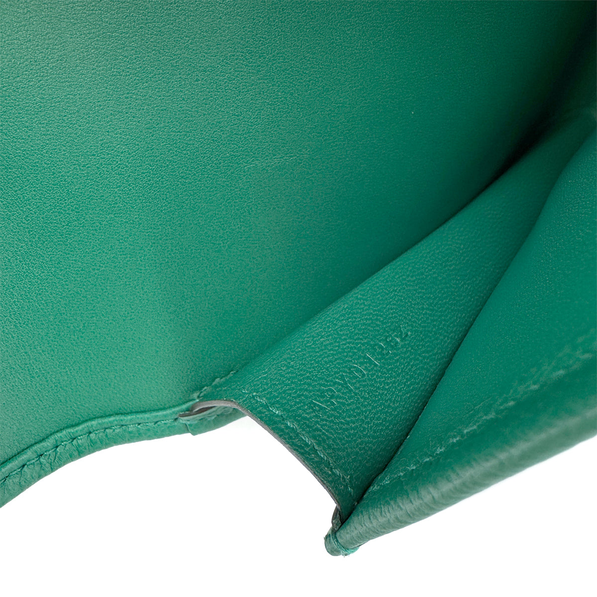 HERMES JIGE ELAN 29 VERT VERTIGO EVERCOLOR CLUTCH BAG A 90281818