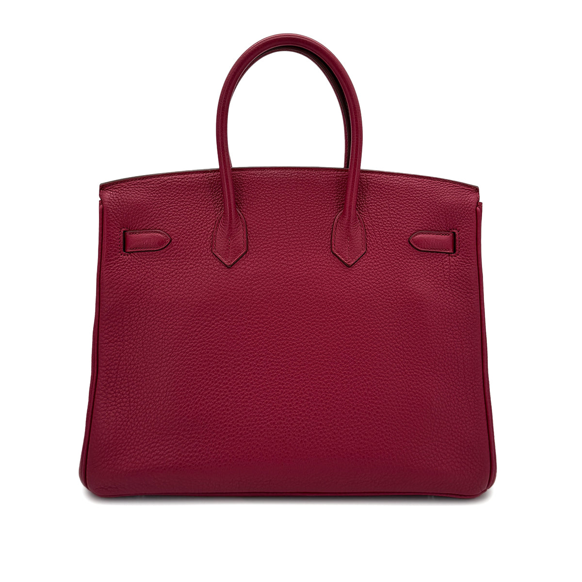 HERMES BIRKIN 35 RUBIS TOGO HAND BAG □N SHW 90281822