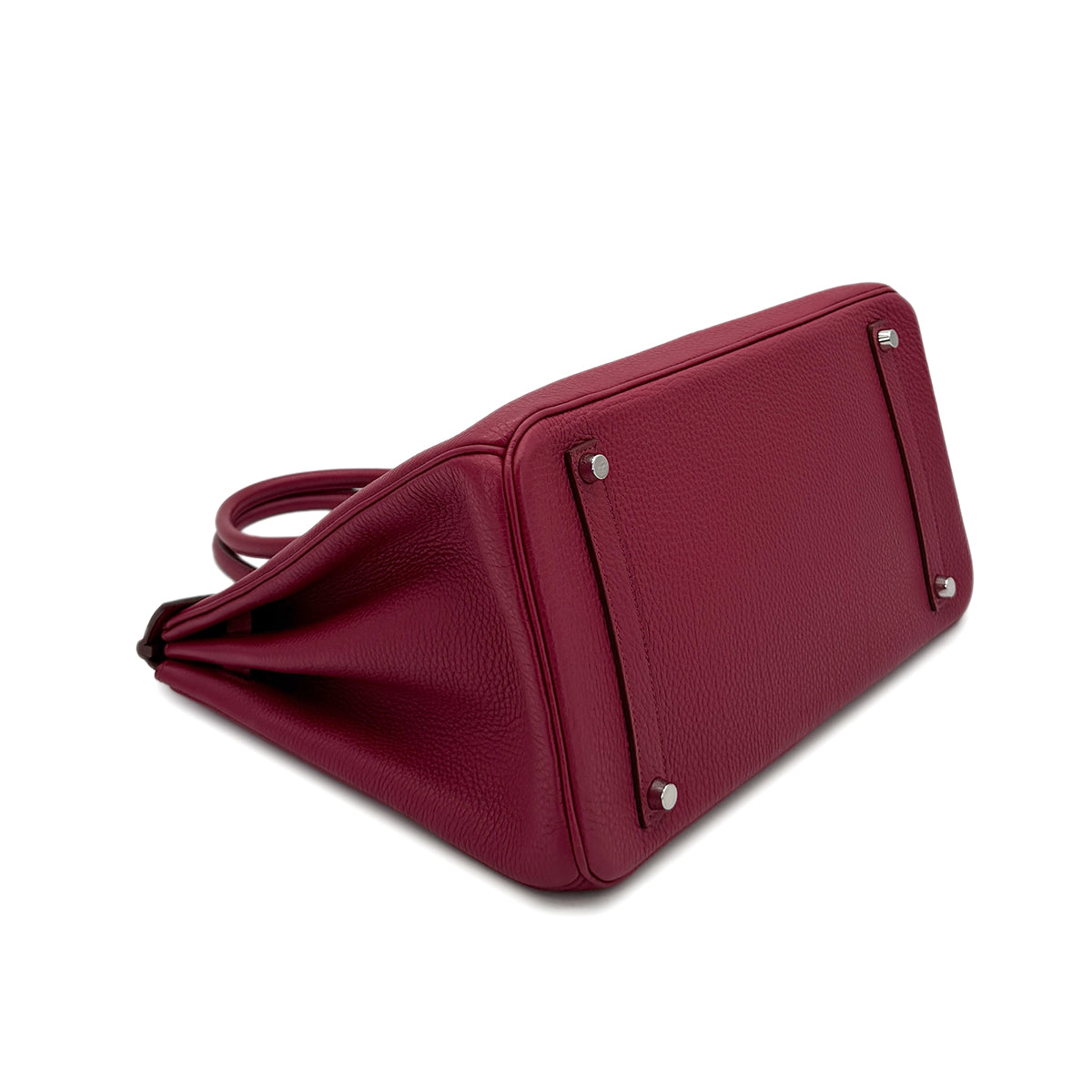 HERMES BIRKIN 35 RUBIS TOGO HAND BAG □N SHW 90281822