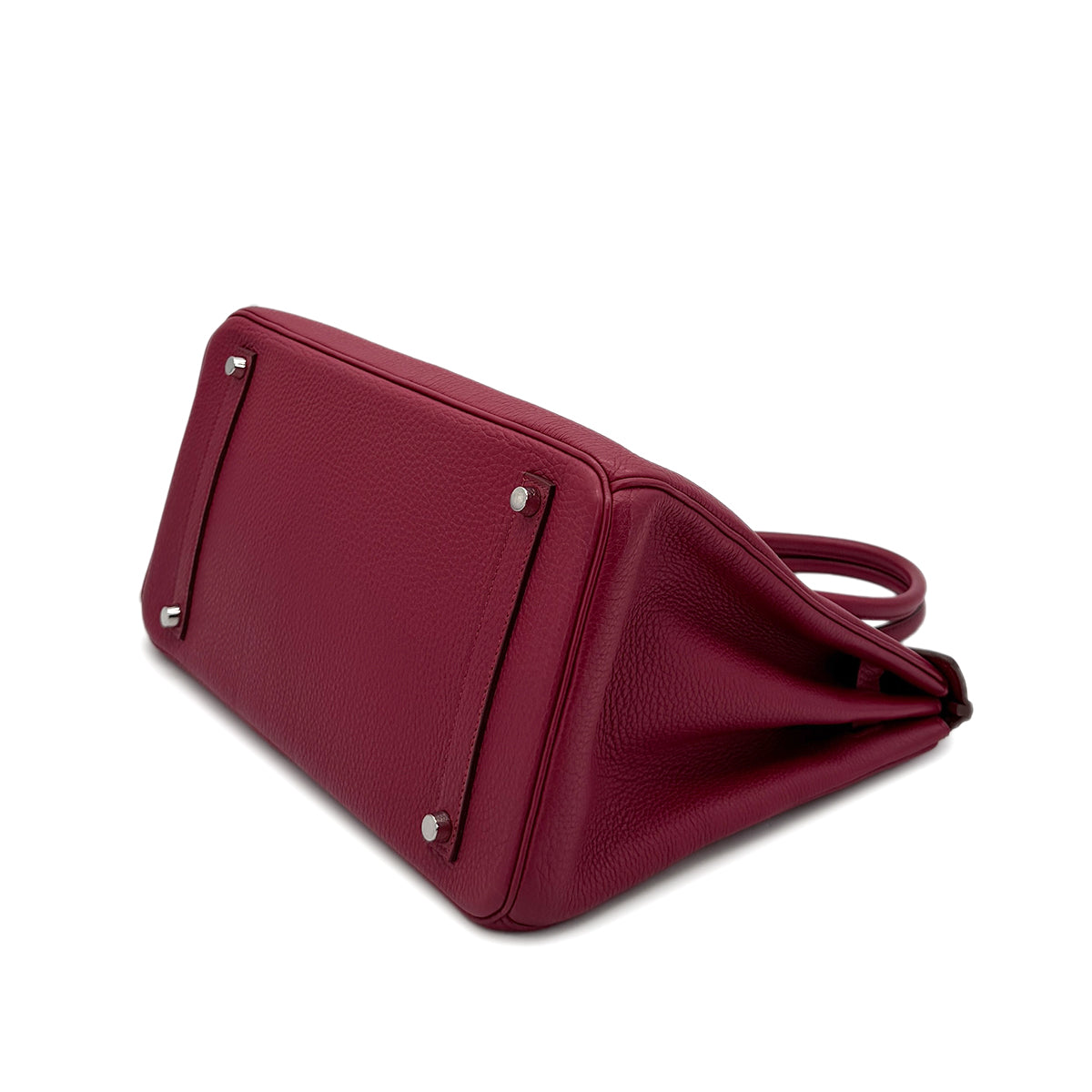 HERMES BIRKIN 35 RUBIS TOGO HAND BAG □N SHW 90281822