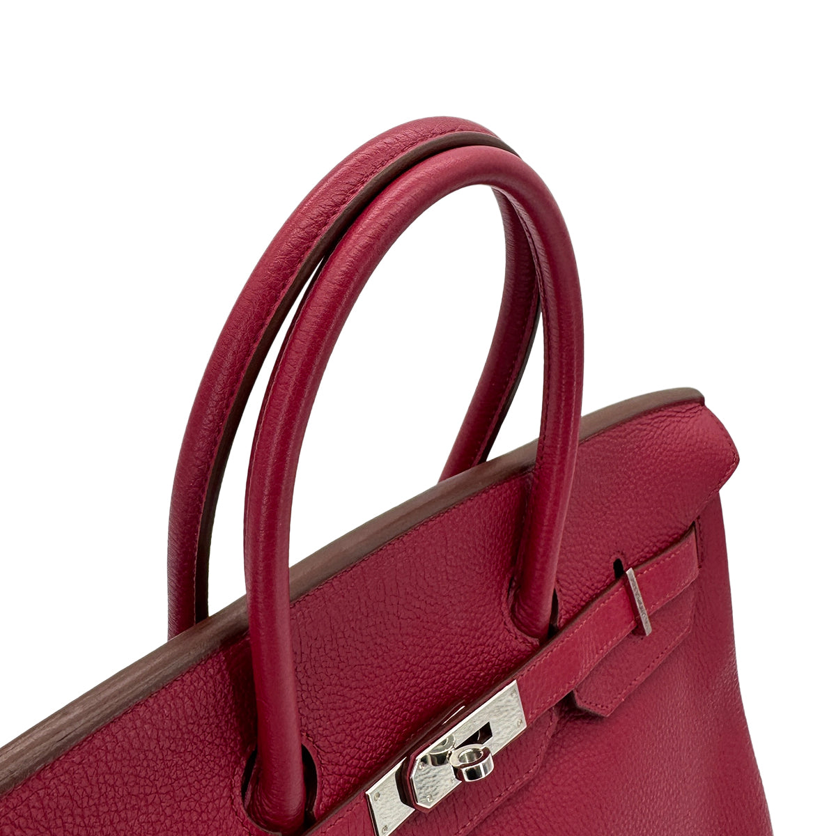 HERMES BIRKIN 35 RUBIS TOGO HAND BAG □N SHW 90281822