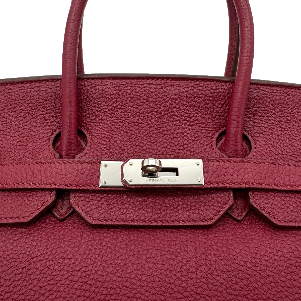 HERMES BIRKIN 35 RUBIS TOGO HAND BAG □N SHW 90281822