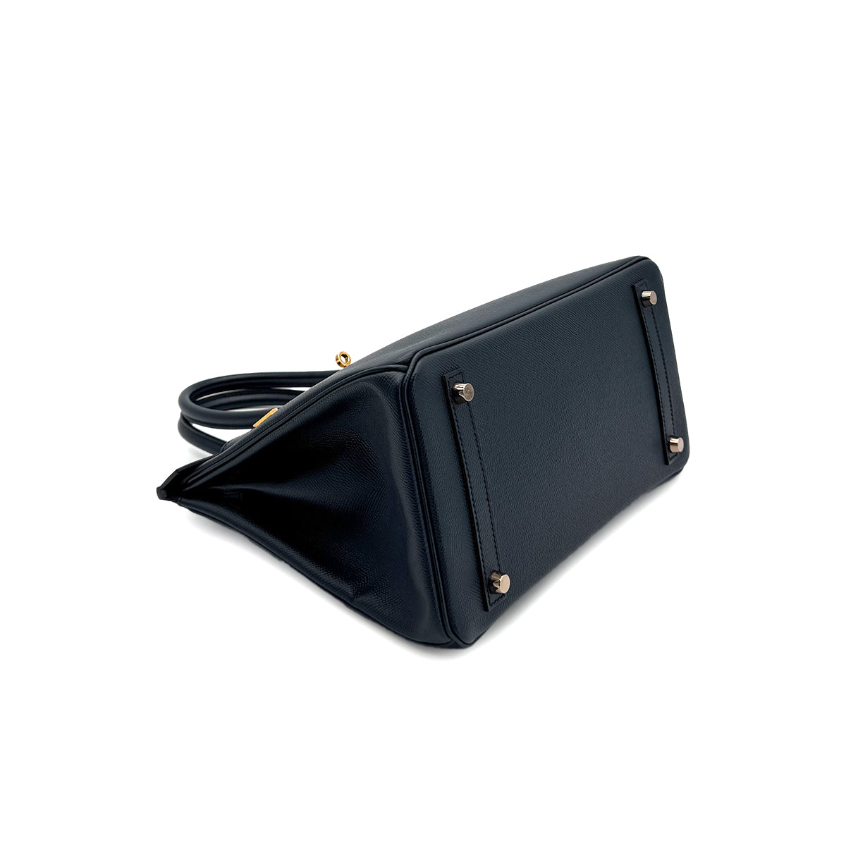 HERMES BIRKIN 30 BLUE INDIGO VEAU EPSOM HAND BAG Y GHW 90282055