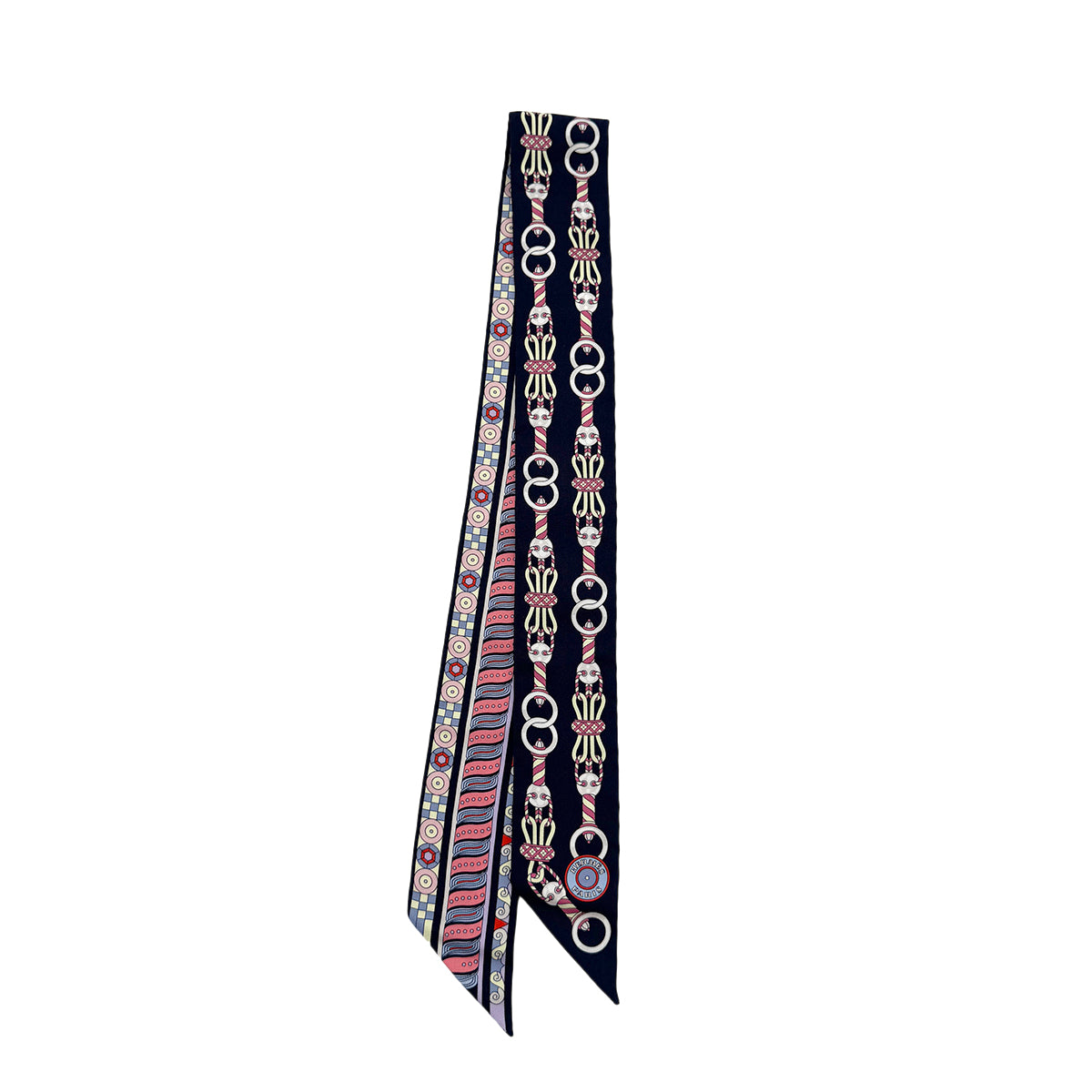 HERMES TWILLY HARNAIS EN ROSACE SCARF MULTICOLOR 90282087
