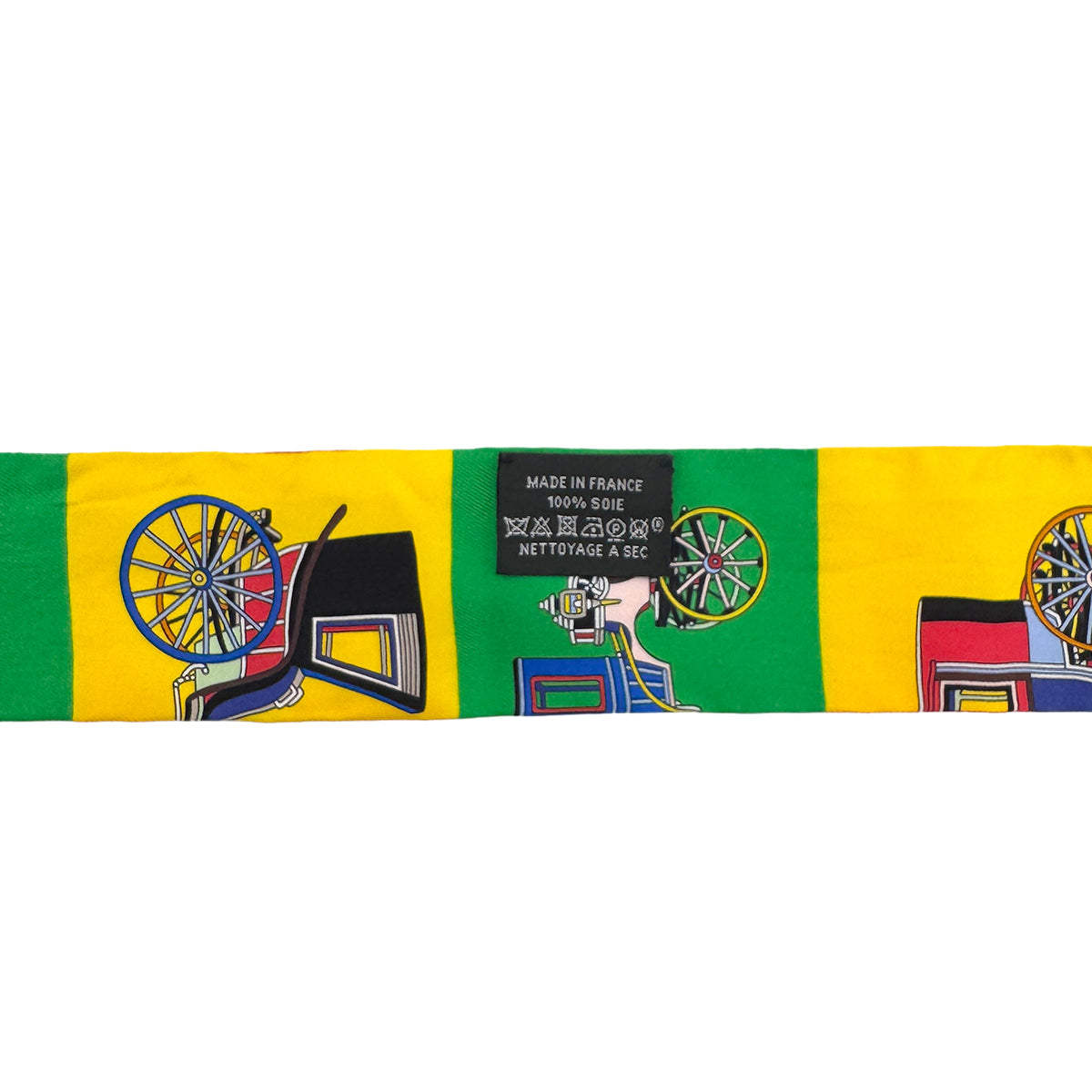 HERMES TWILLY VOITURES EXQUISES SCARF MULTICOLOR SILK 90282093
