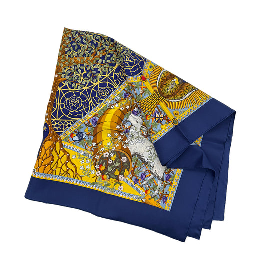 HERMES CARRE AXIS MUNDI SCARF SILK MULTICOLOR 90282112