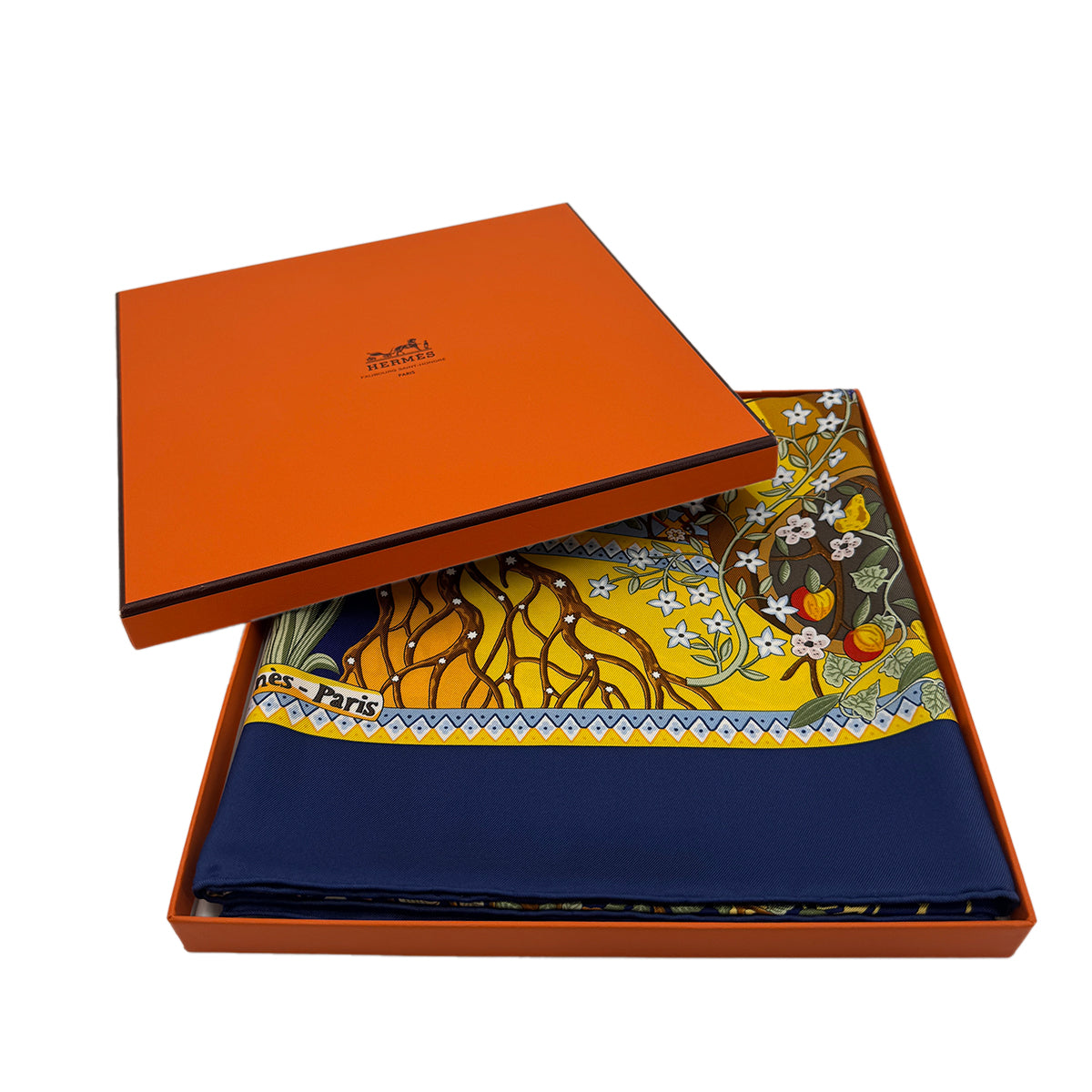 HERMES CARRE AXIS MUNDI SCARF SILK MULTICOLOR 90282112