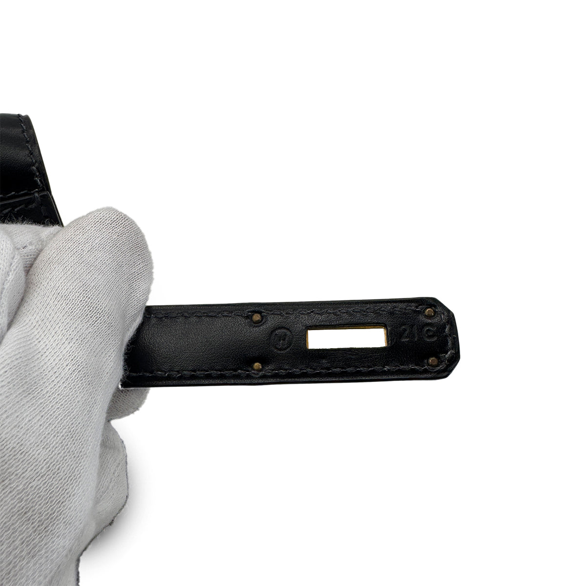 HERMES KELLY 28 SELLIER BLACK BOXCALF HAND SHOULDER BAG 〇W GHW 90282760