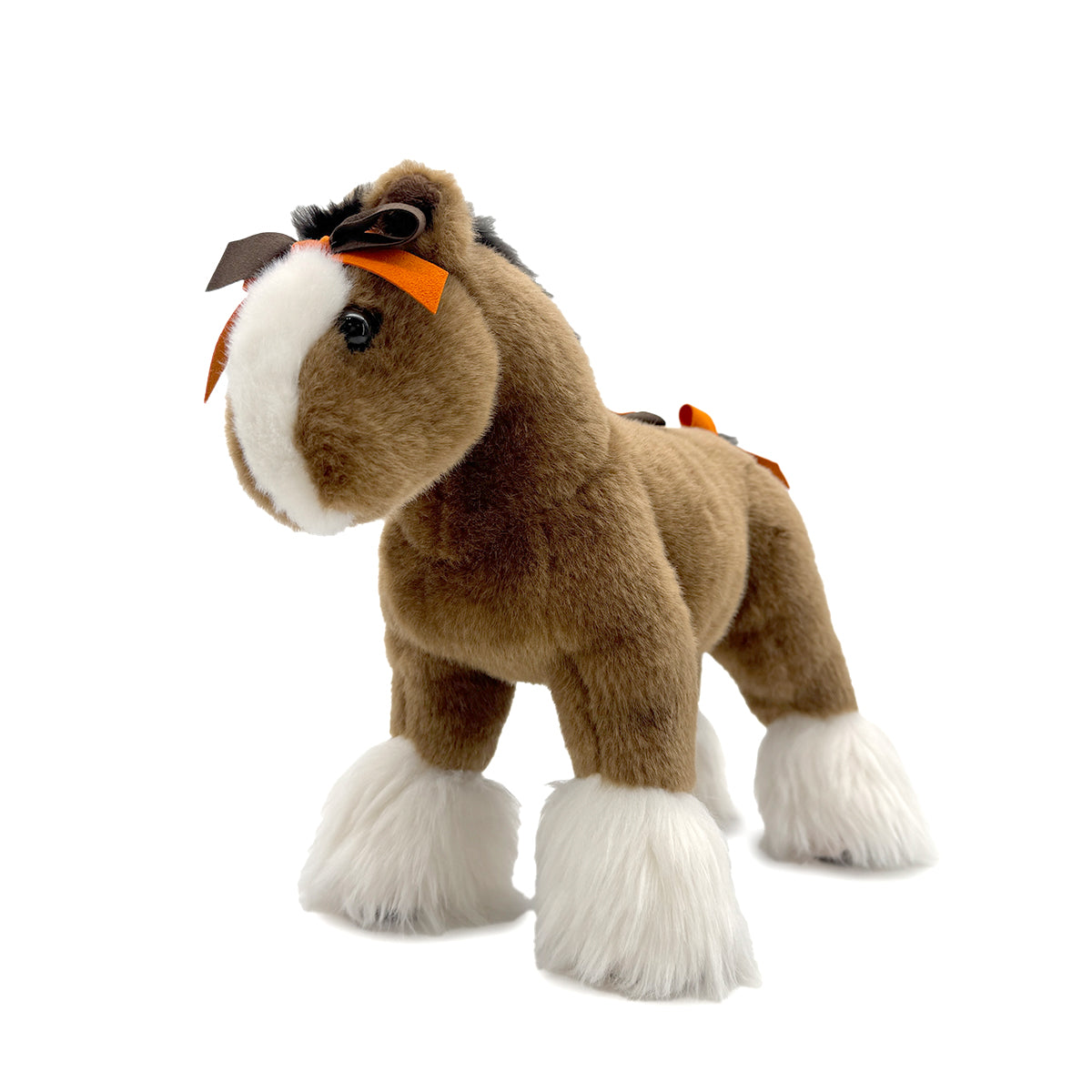 HERMES HERMY PM HORSE NATURAL ACRYLIC POLYESTER STUFFED TOY 90283078
