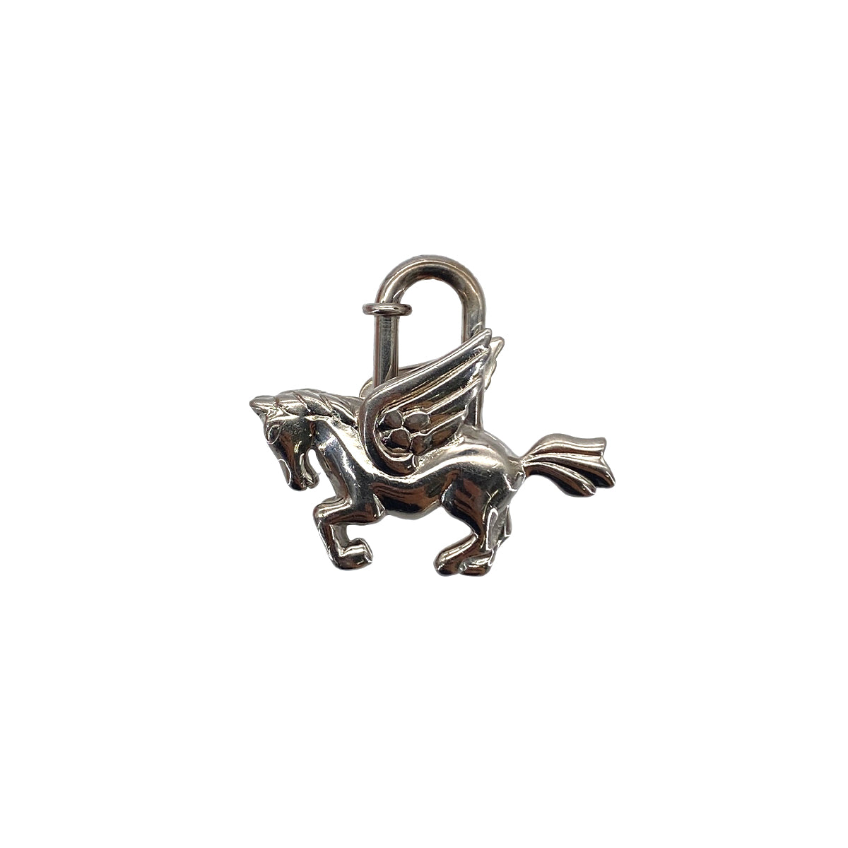HERMES CADENA CHARM LE CHEVAL 1993 SILVER ACCESSORY 90283099