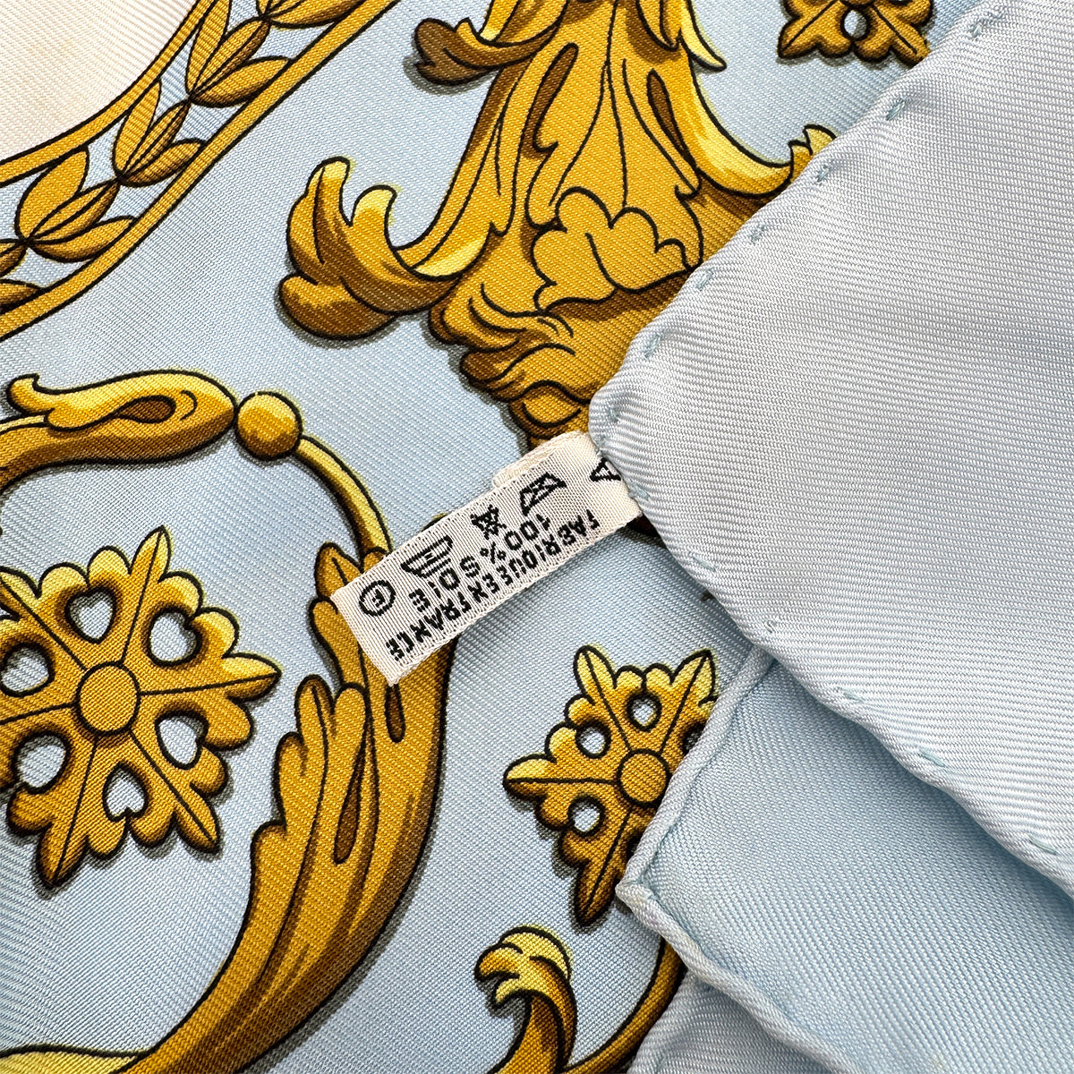 HERMES CARRELA 90 PROMENADE DE LONGCHAMPS SCARF SILK MULTICOLOR 90283106