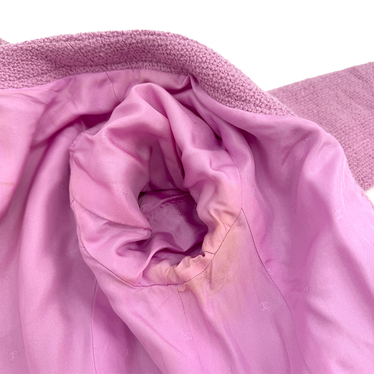 CHANEL VINTAGE COCO BUTTON JACKET LAVENDER WOOL 36 98 RTW 90283143