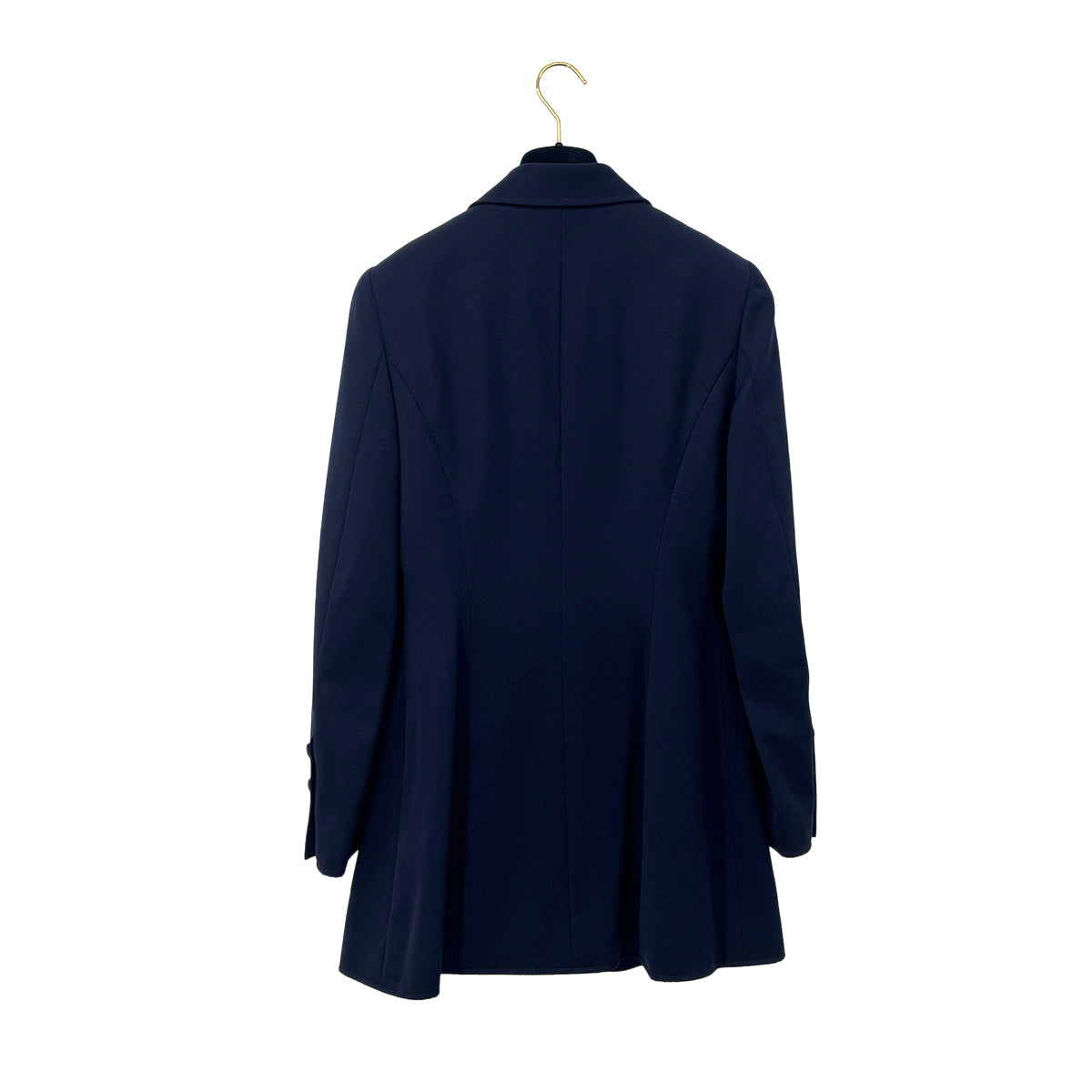 CHANEL VINTAGE COCO BUTTON JACKET NAVY WOOL 40 97P RTW 90283144