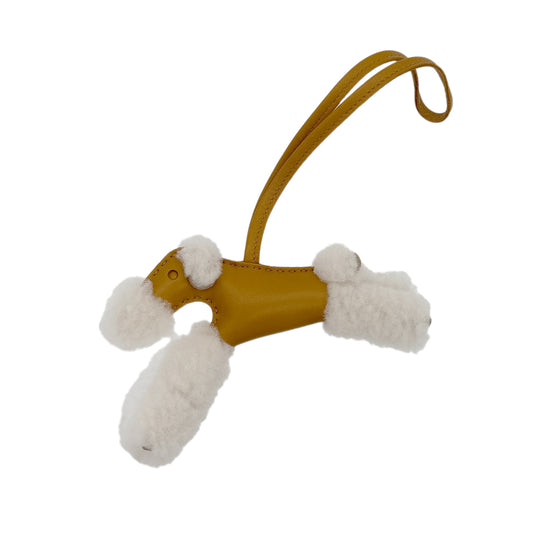 HERMES BUDY CHARM SESAMI AGNEAU MILO MOUTON U 90283592