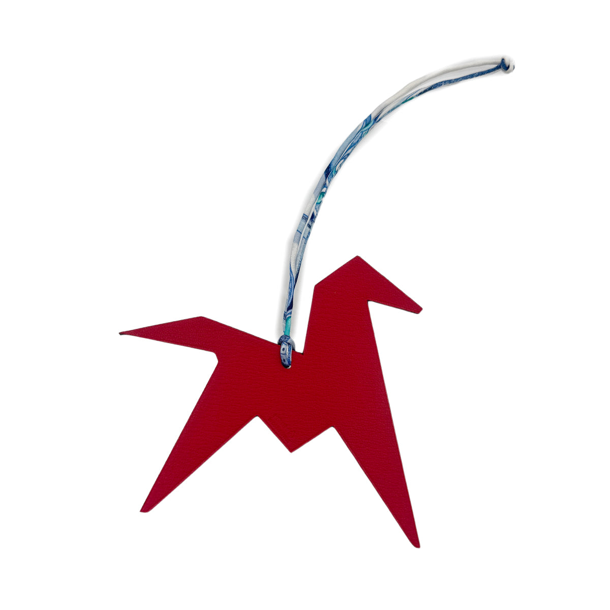 HERMES BAG CHARM PETIT H ORIGAMI HORSE TAURILLON CLAMENCE VERT VERTIGO 90283599