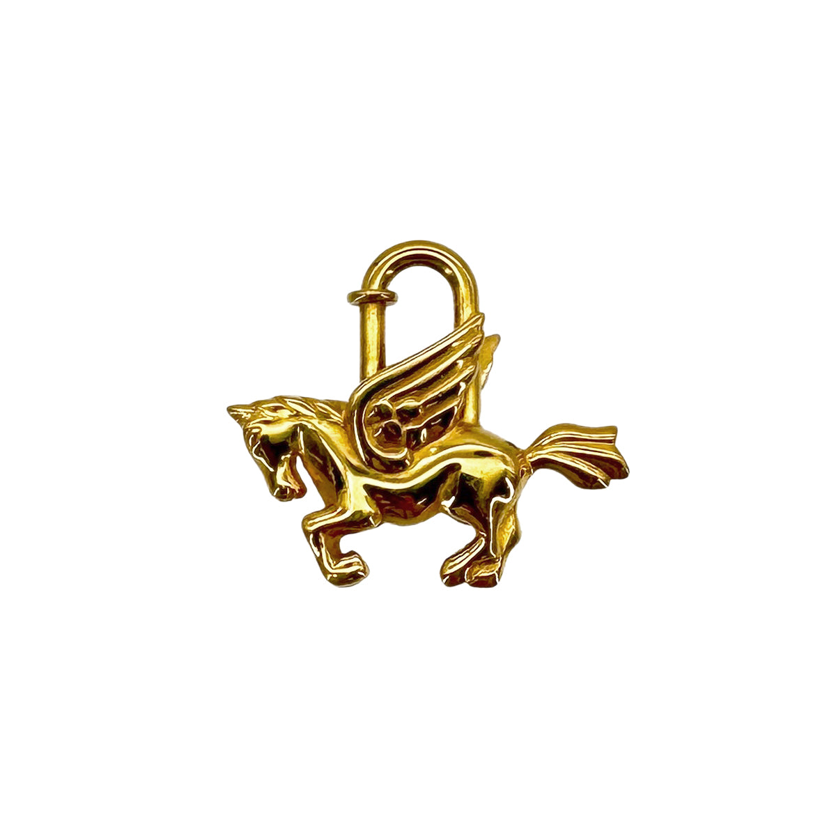 HERMES CADENA CHARM LE CHEVAL 1993 GOLD ACCESSORY 90283608