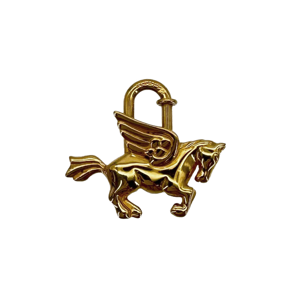 HERMES CADENA CHARM LE CHEVAL 1993 GOLD ACCESSORY 90283608