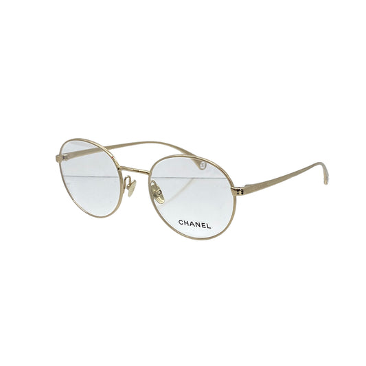 CHANEL GLASSES LOGO COCOMARK GOLD EYEWEAR 90283611