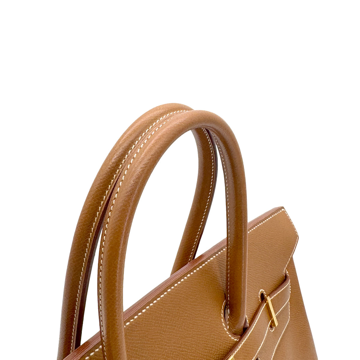 HERMES BIRKIN 35 GOLD COURCHEVEL HAND BAG □A GHW 90283620