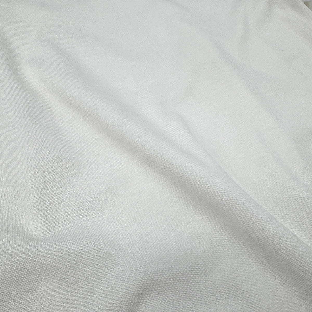 CHANEL VINTAGE COCO BUTTON KNIT TOPS WHITE 42 RTW 90283634