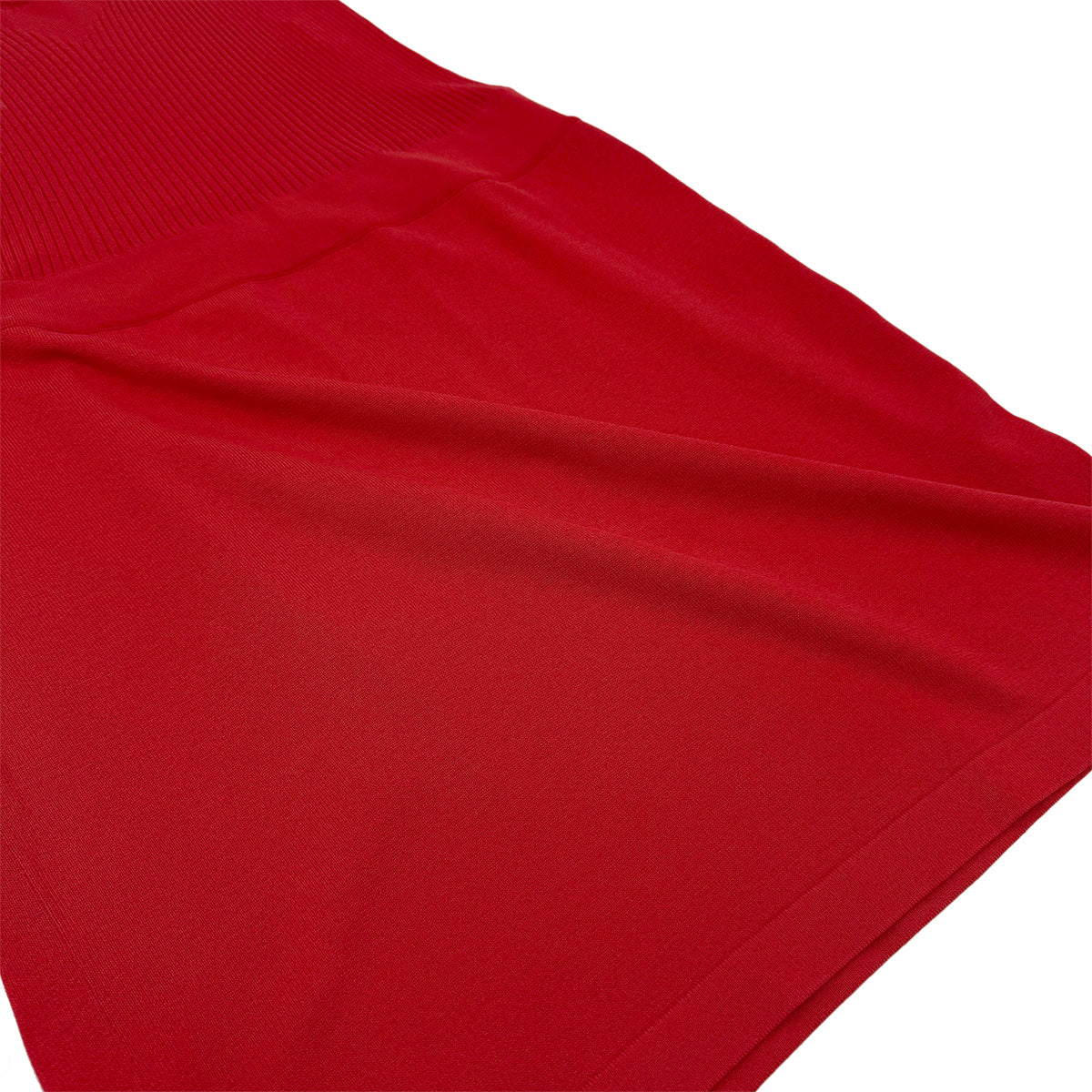 CHANEL VINTAGE COCO MARK LION BUTTON DRESS RED COTTON 40 P37 RTW 90283641