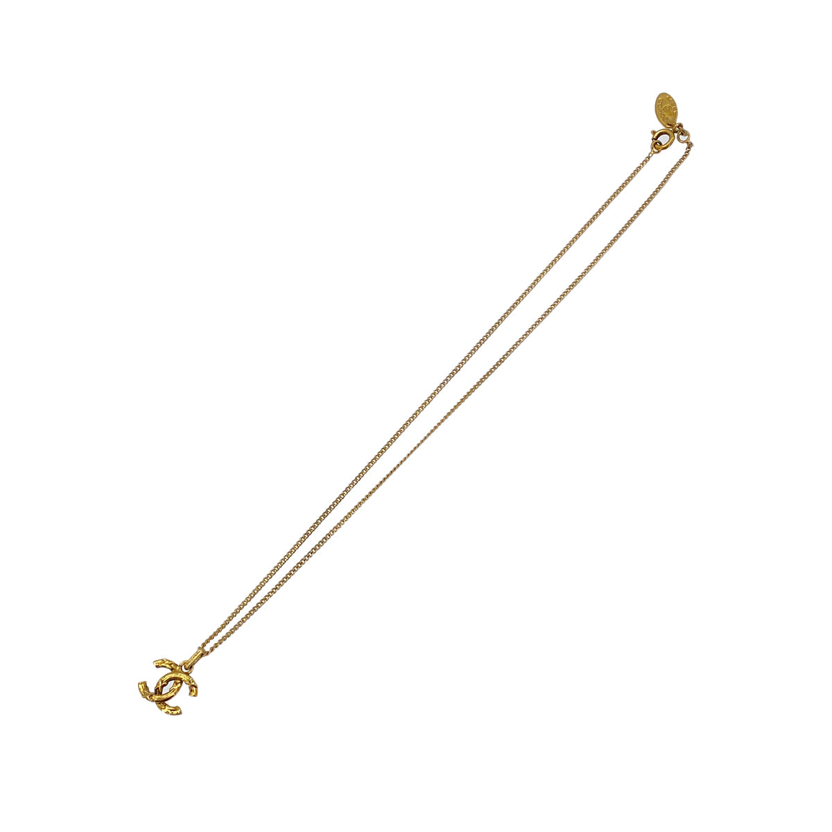 CHANEL VINTAGE NECKLACE COCOMARK GOLD ACCESSORY 90283928