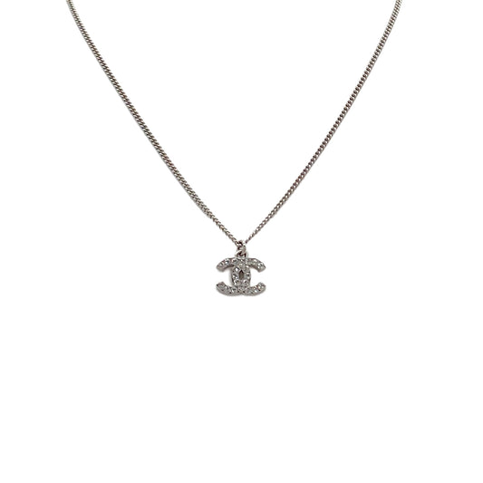 CHANEL NECKLACE COCOMARK RHINESTONE ACCESSORY F12V 90283936