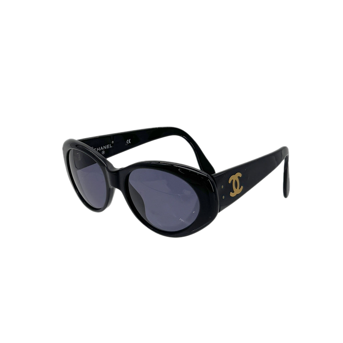 CHANEL VINTAGE SUNGLASSES COCOMARK BLACK EYEWEAR 90283938