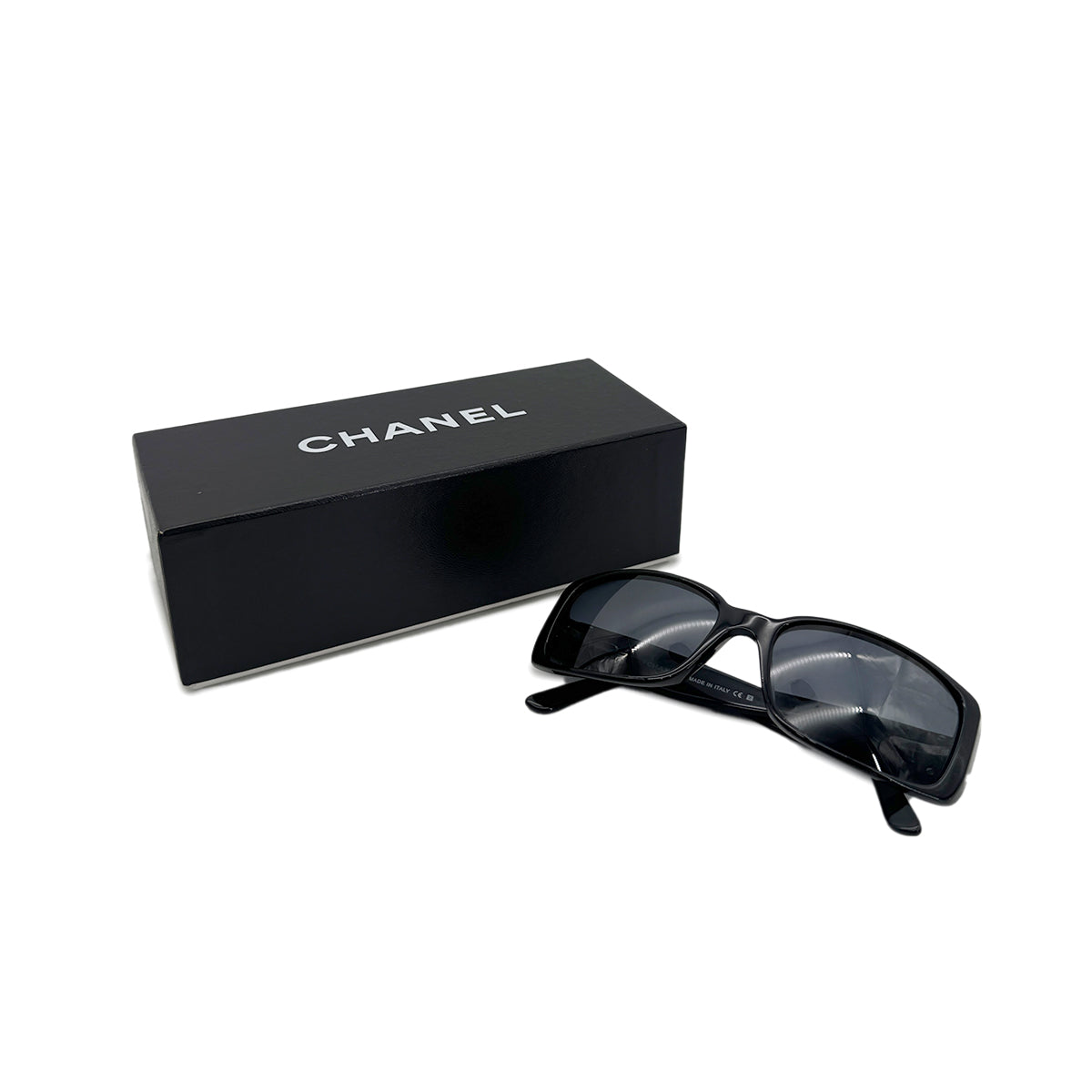 CHANEL VINTAGE SUNGLASSES COCOMARK BLACK EYEWEAR 90283945
