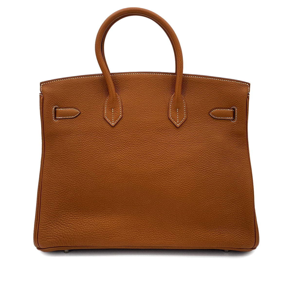 HERMES BIRKIN 35 GOLD TOGO HAND BAG □H SHW 90283964