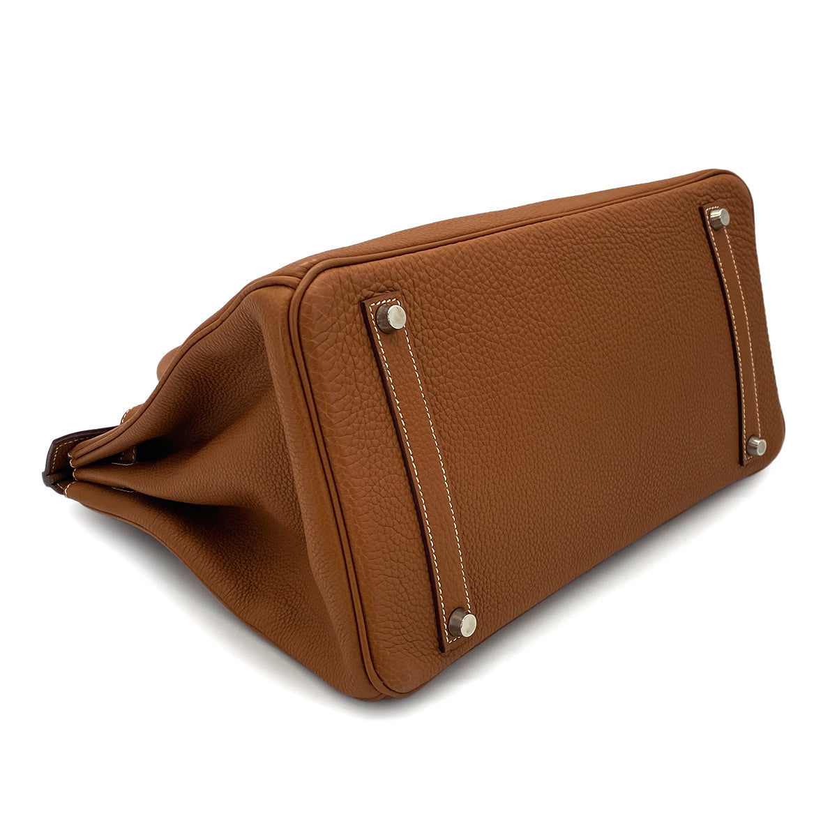 HERMES BIRKIN 35 GOLD TOGO HAND BAG □H SHW 90283964