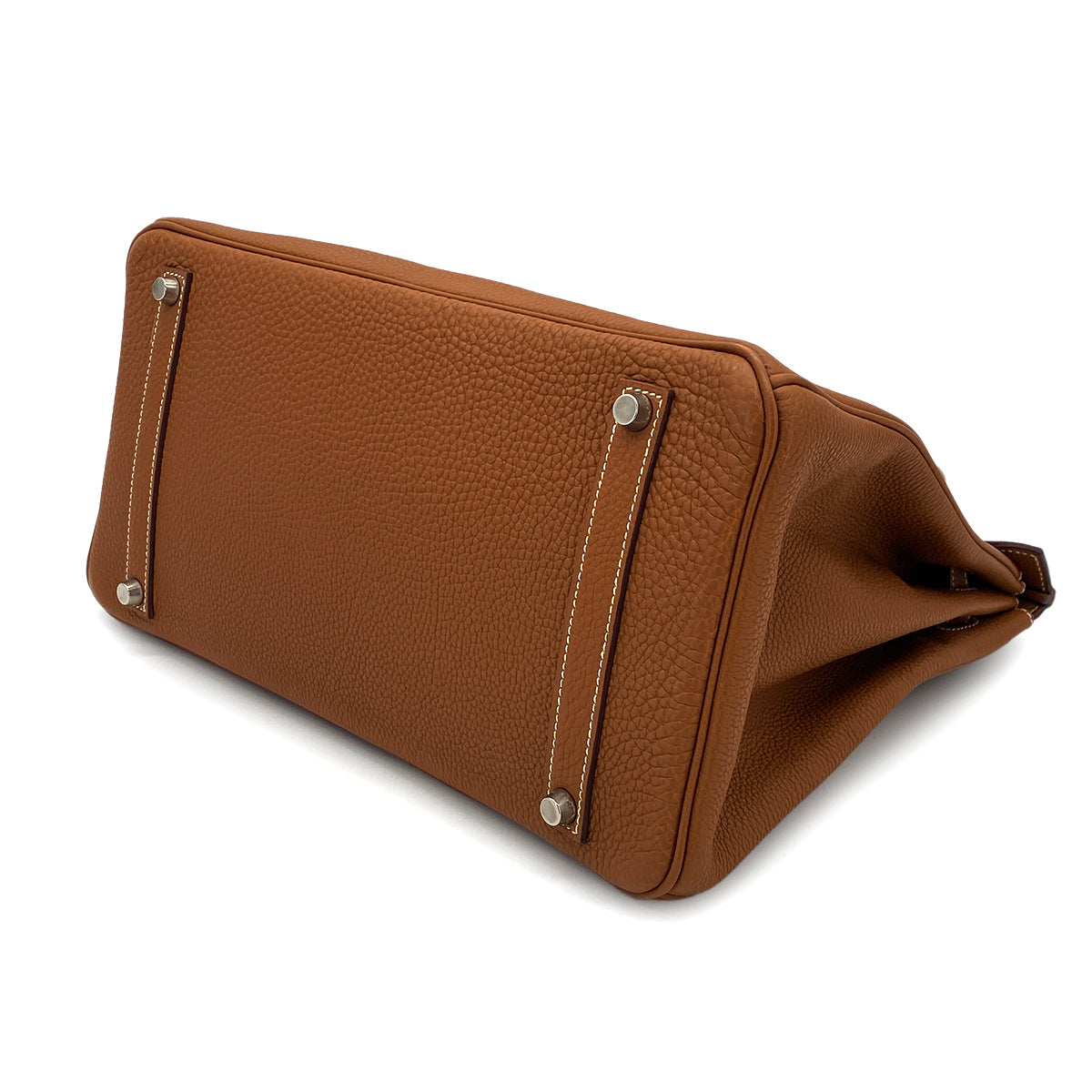 HERMES BIRKIN 35 GOLD TOGO HAND BAG □H SHW 90283964