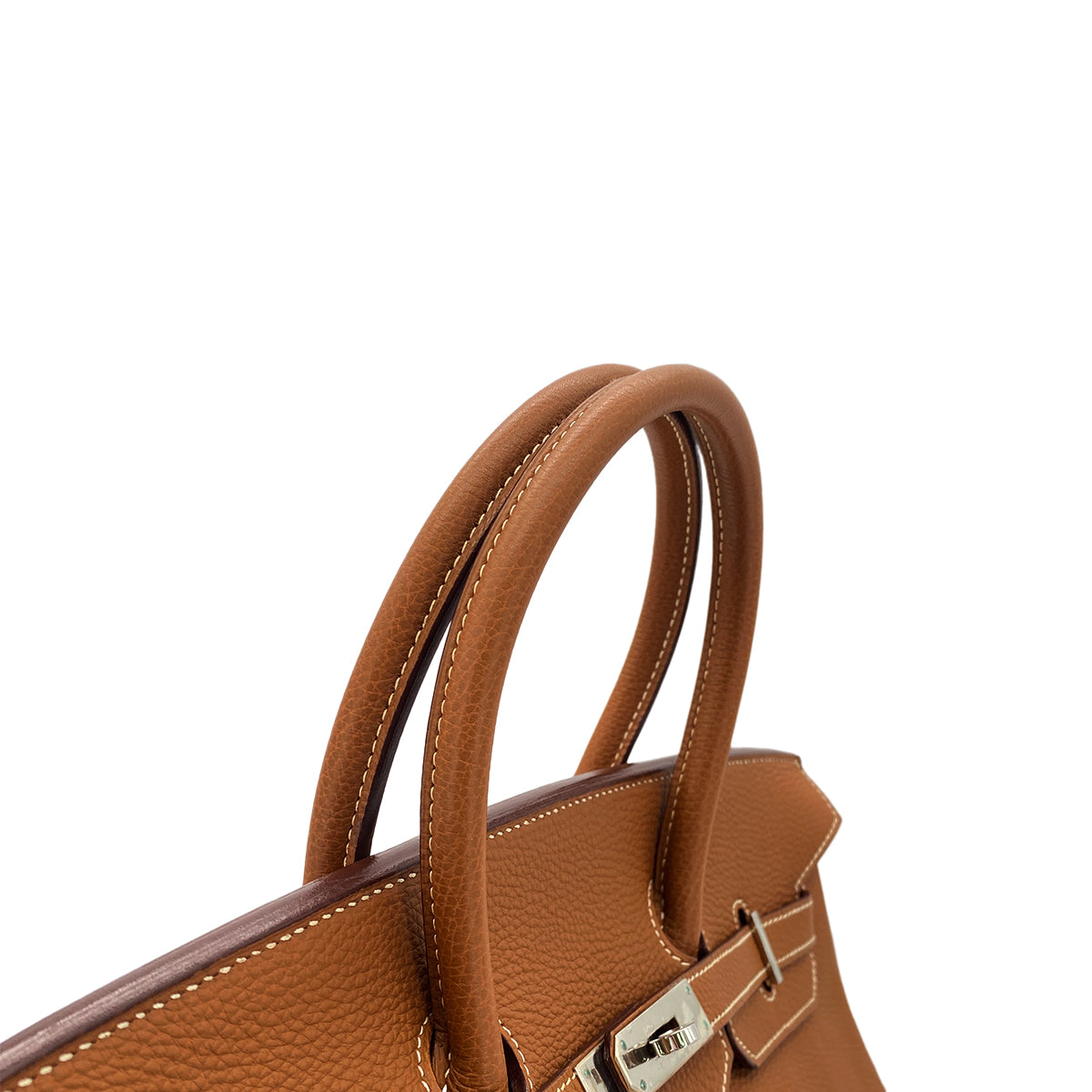 HERMES BIRKIN 35 GOLD TOGO HAND BAG □H SHW 90283964