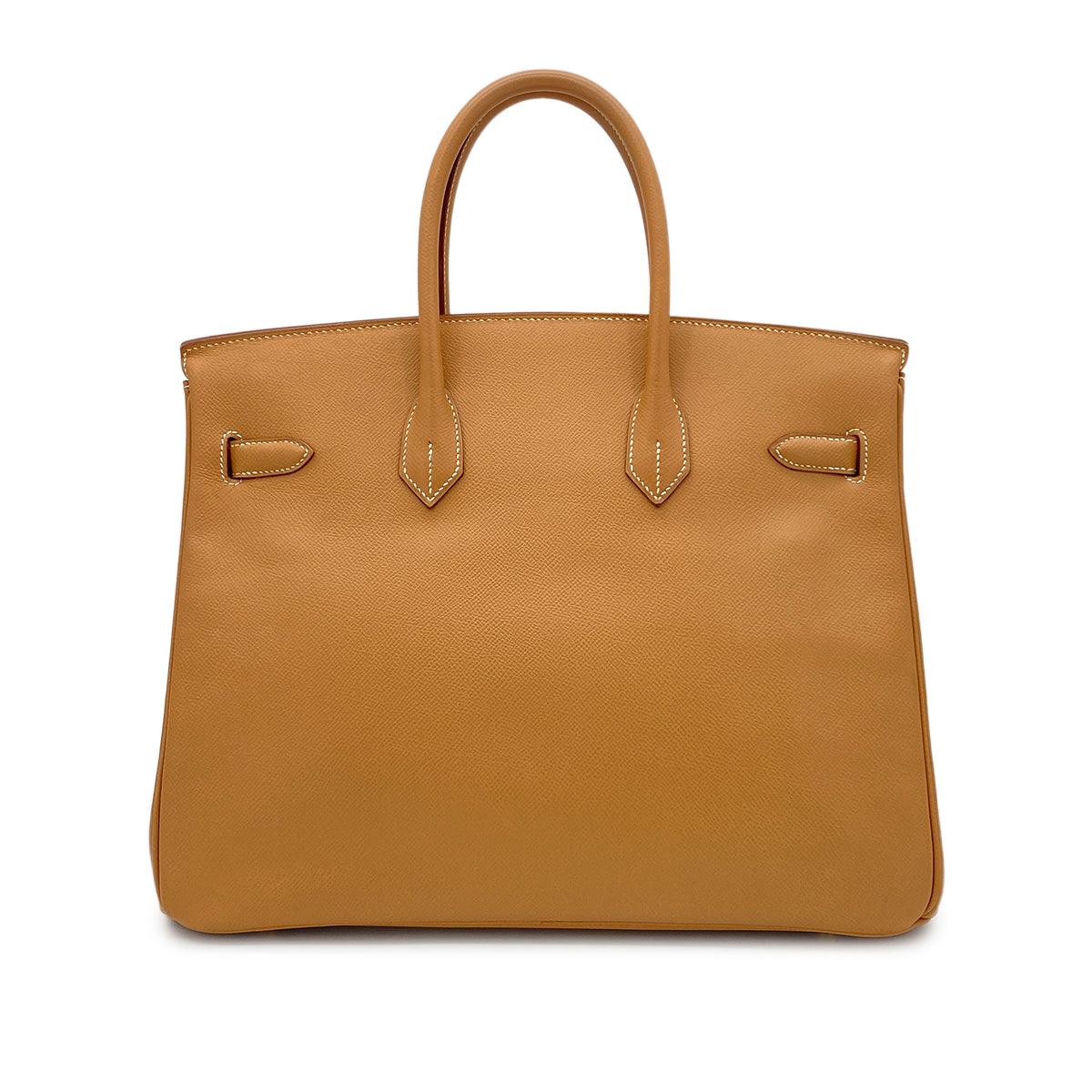 HERMES BIRKIN 35 NATUREL COURCHEVEL HAND BAG 〇Z GHW 90283967