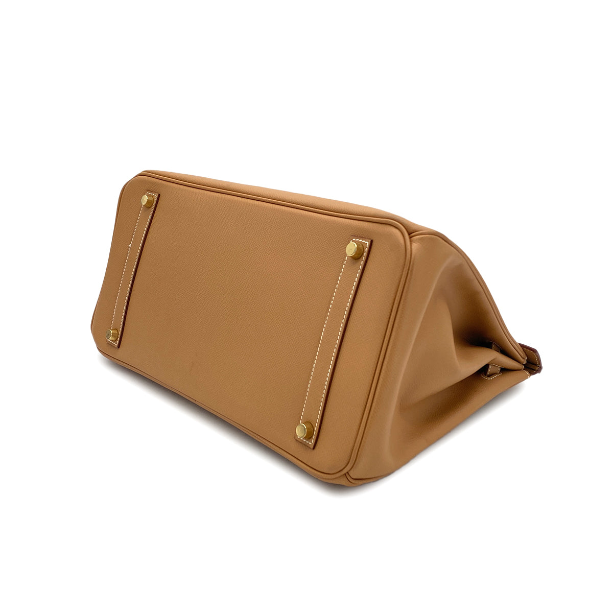 HERMES BIRKIN 35 NATUREL COURCHEVEL HAND BAG 〇Z GHW 90283967