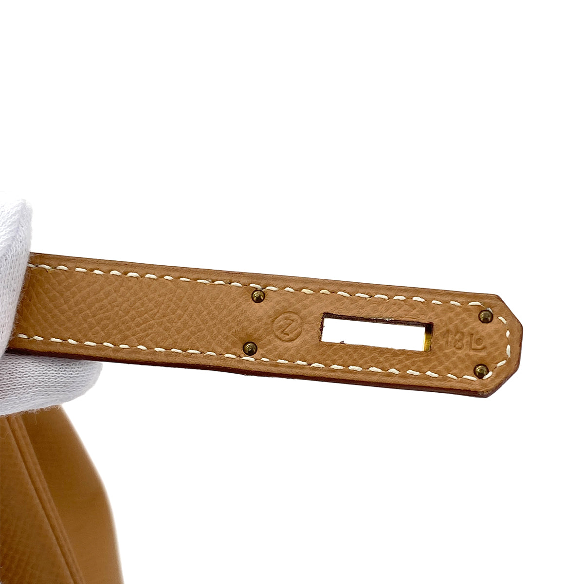 HERMES BIRKIN 35 NATUREL COURCHEVEL HAND BAG 〇Z GHW 90283967