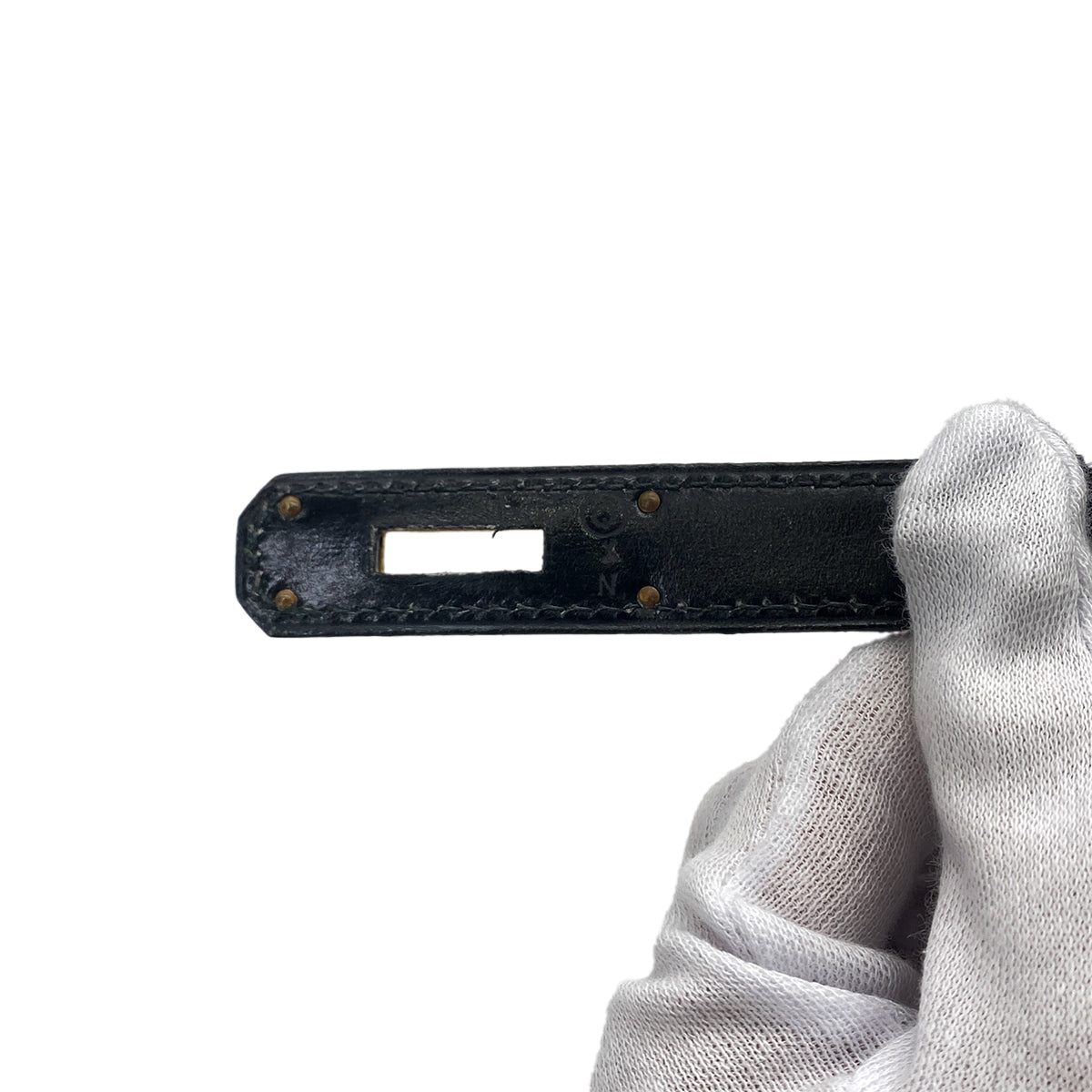 HERMES KELLY 28 SELLIER BLACK BOXCALF HAND SHOULDER BAG 〇Q GHW 90283972