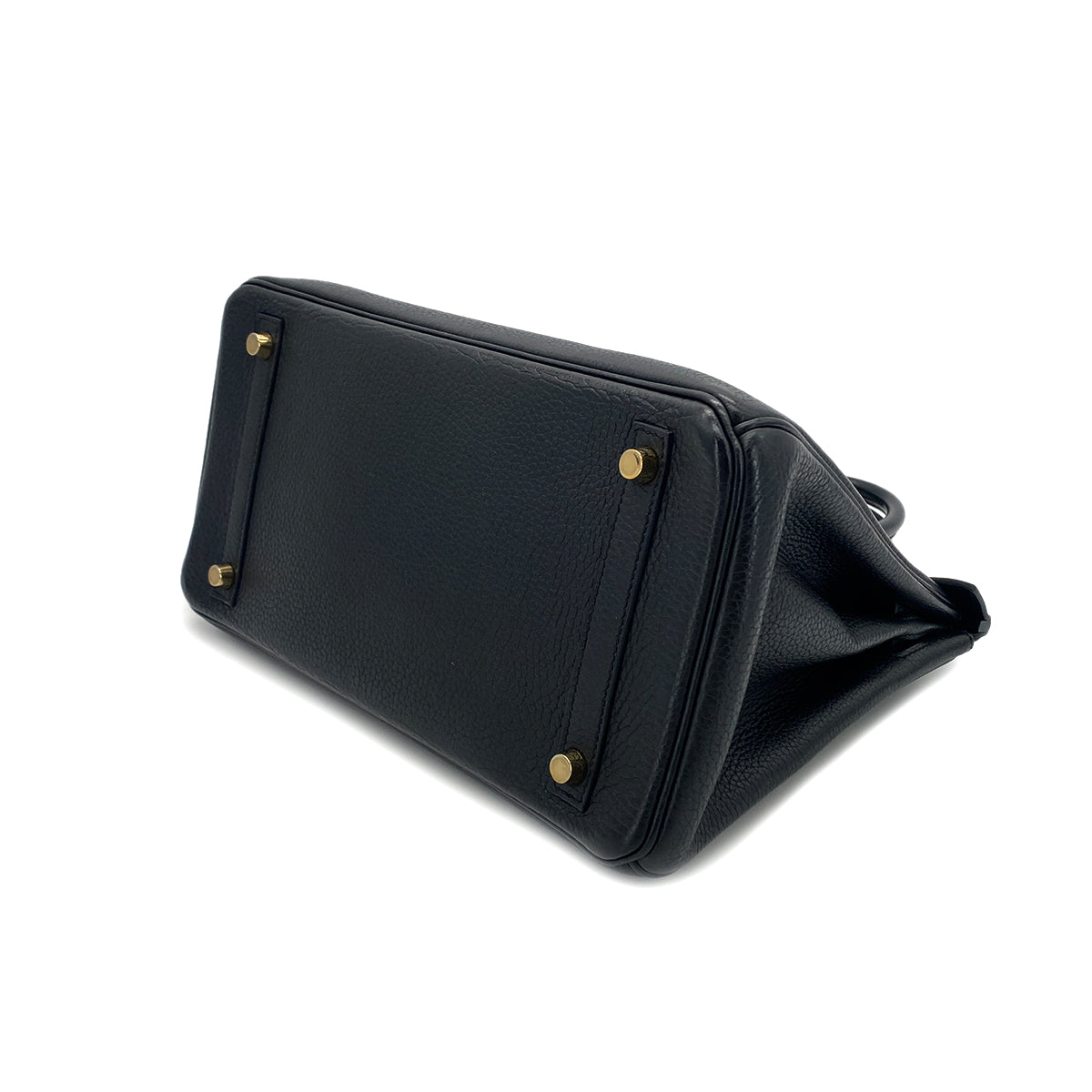 HERMES BIRKIN 30 BLACK TAURILLON CLEMENCE HAND BAG A GHW 90283975