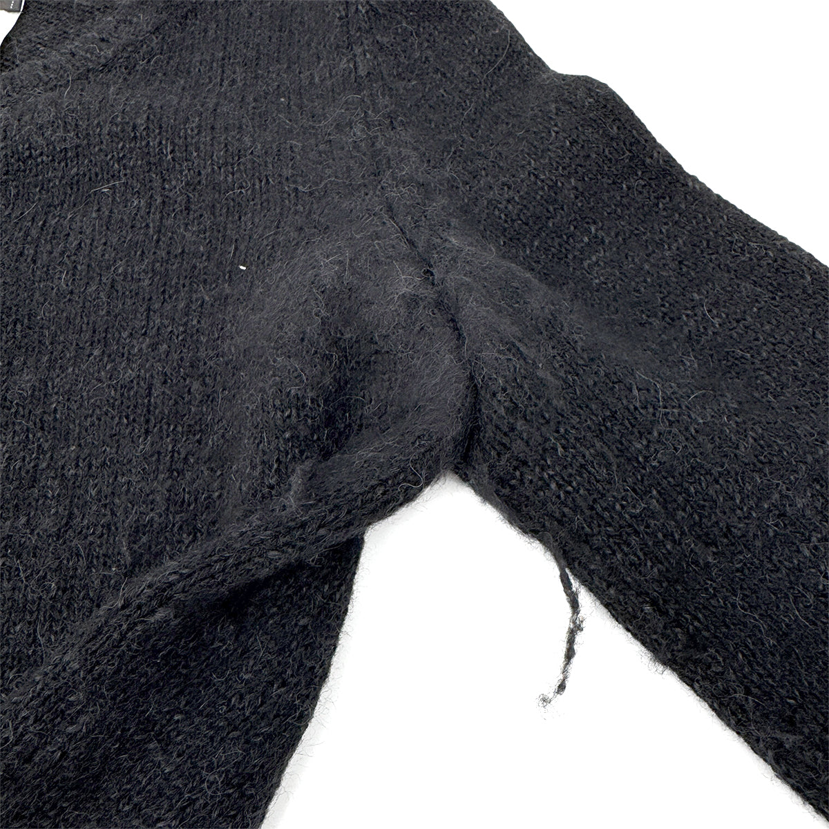 CHANEL VINTAGE KNIT TOPS GRIPOIX MOTIF BLACK 36 08A RTW 90283994