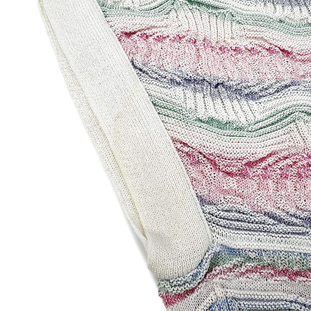 CHANEL VINTAGE COCO BUTTON DRESS MULTICOLOR COTTON 36 P53 RTW 90284007