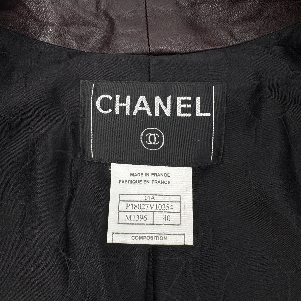 CHANEL COCO BUTTON TWEED JACKET BLACK WOOL 40 01A RTW 90284430