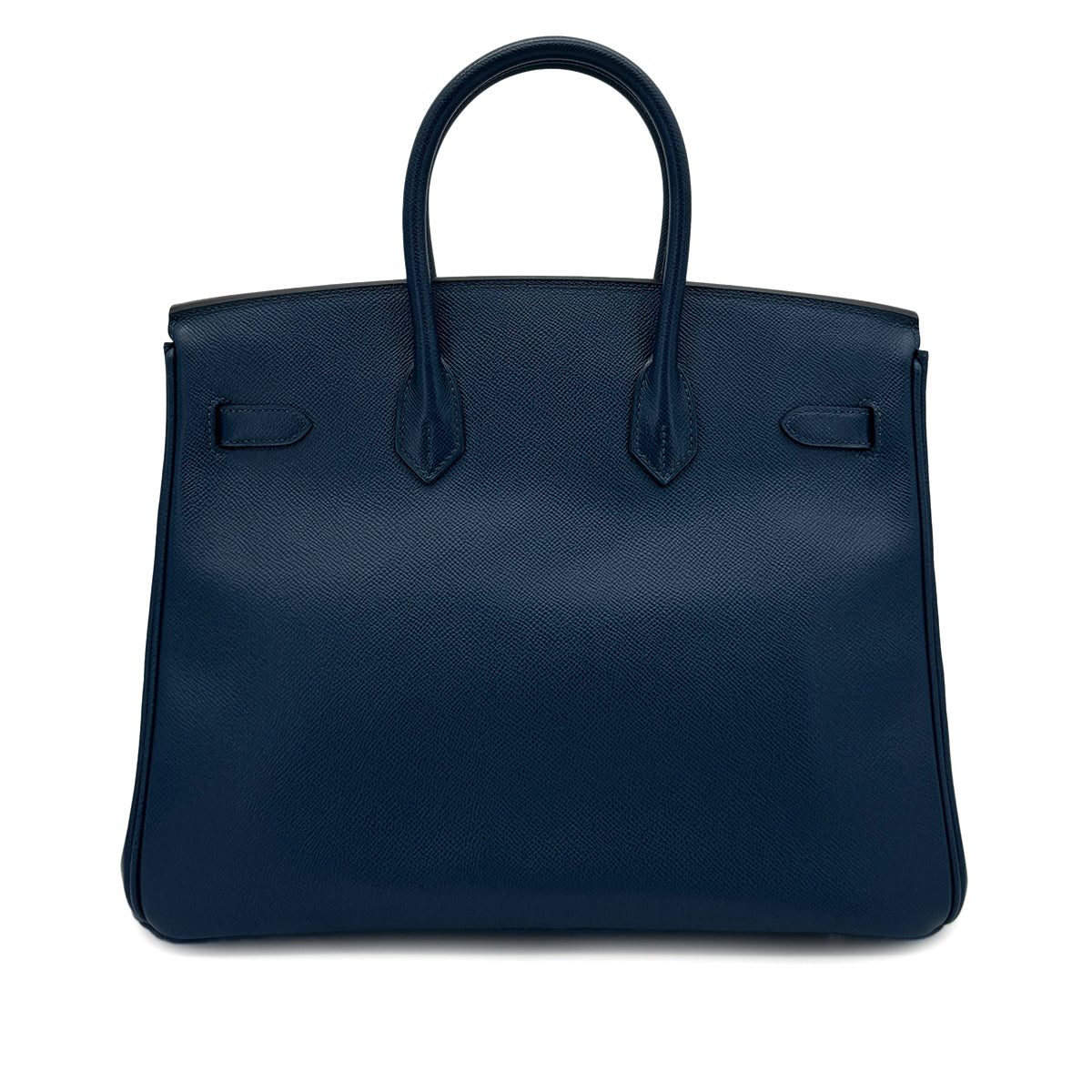 HERMES BIRKIN 35 BLUE DE PRESSE VEAU EPSOM HAND BAG □L SHW 90284566